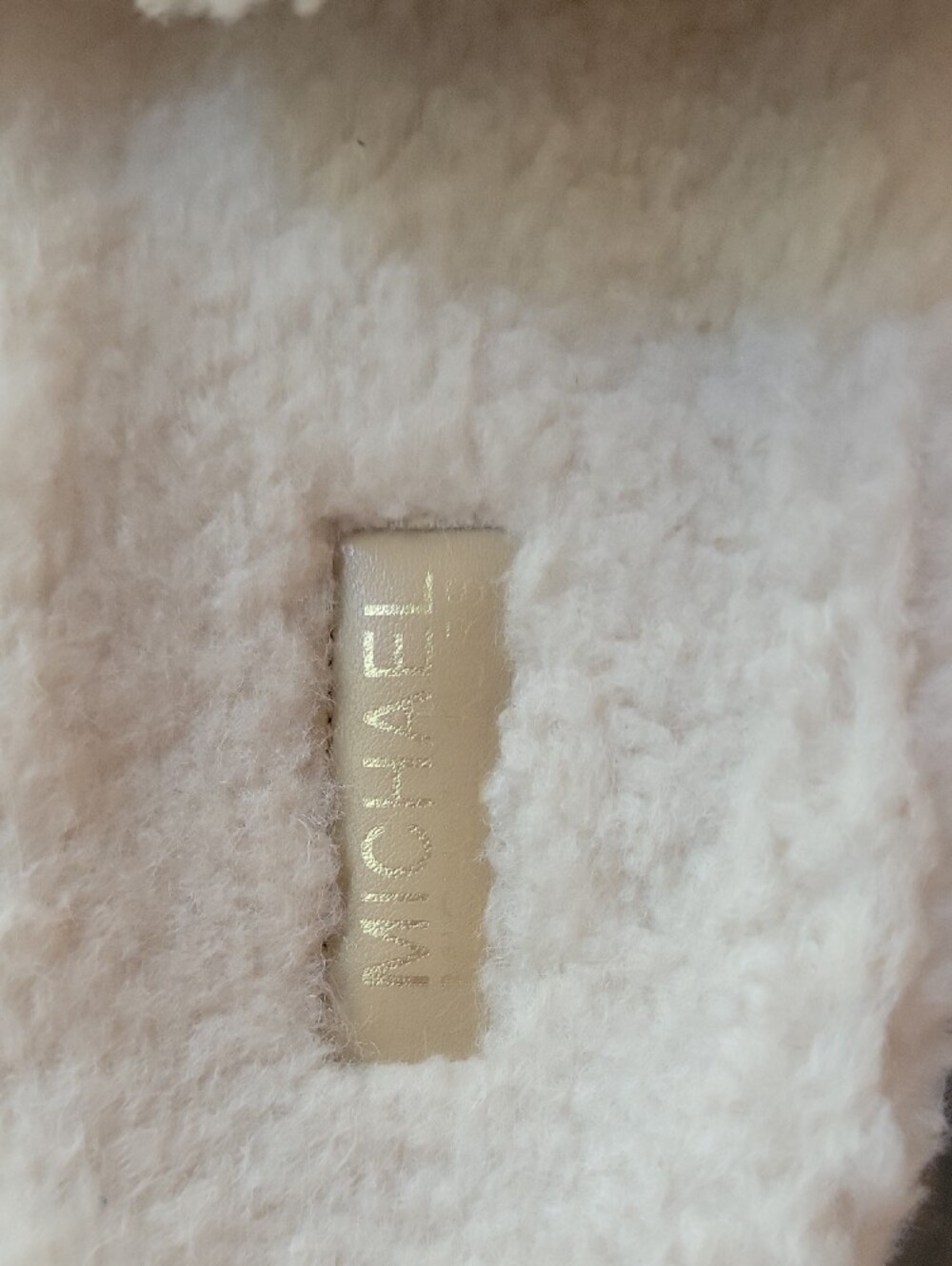 Michaels Kors Suede Shearling-Lined Mules - Picture 2 of 6